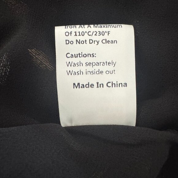 Commense Foil Spot Print Cami Dress with Matching Cape NWT, Size M - Picture 17 of 17